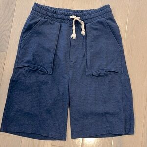 Joe’s Jeans heather blue sweat french terry shorts. Size M. Like new!